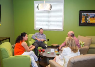 Connect. Collaborate. Create. The Lounge provides flexible space to accommodate a wide variety of business needs.