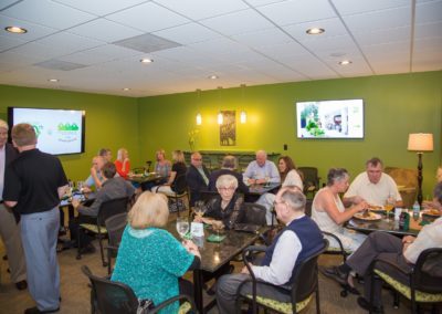 The Lounge is the perfect venue for parties, meet-and-greets, networking events, and more.
